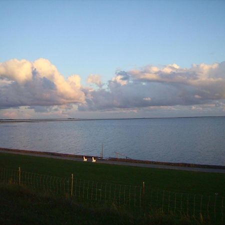 Haus-Halligblick-Ferienwohnung-Hamburger-Hallig Dagebull Bagian luar foto