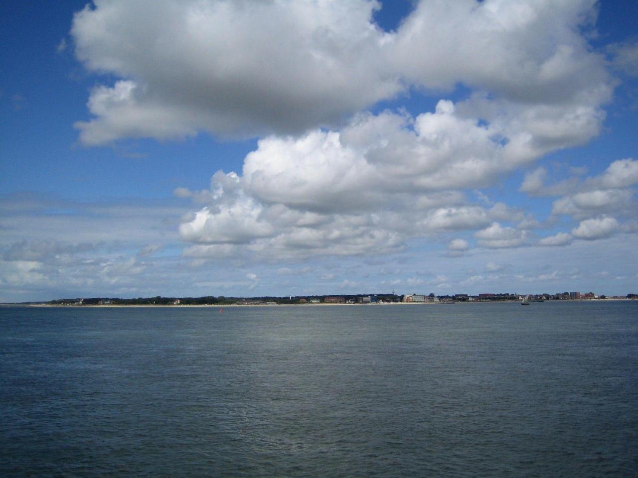 Haus-Halligblick-Ferienwohnung-Hamburger-Hallig Dagebull Bagian luar foto